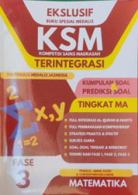 Image of KSM MATEMATIKA MA Fase 3